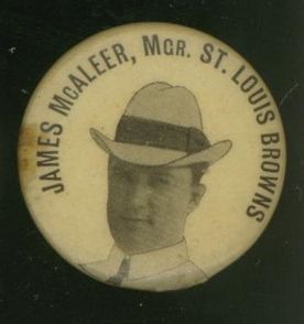1903 James McAleer St Louis Browns Pin
